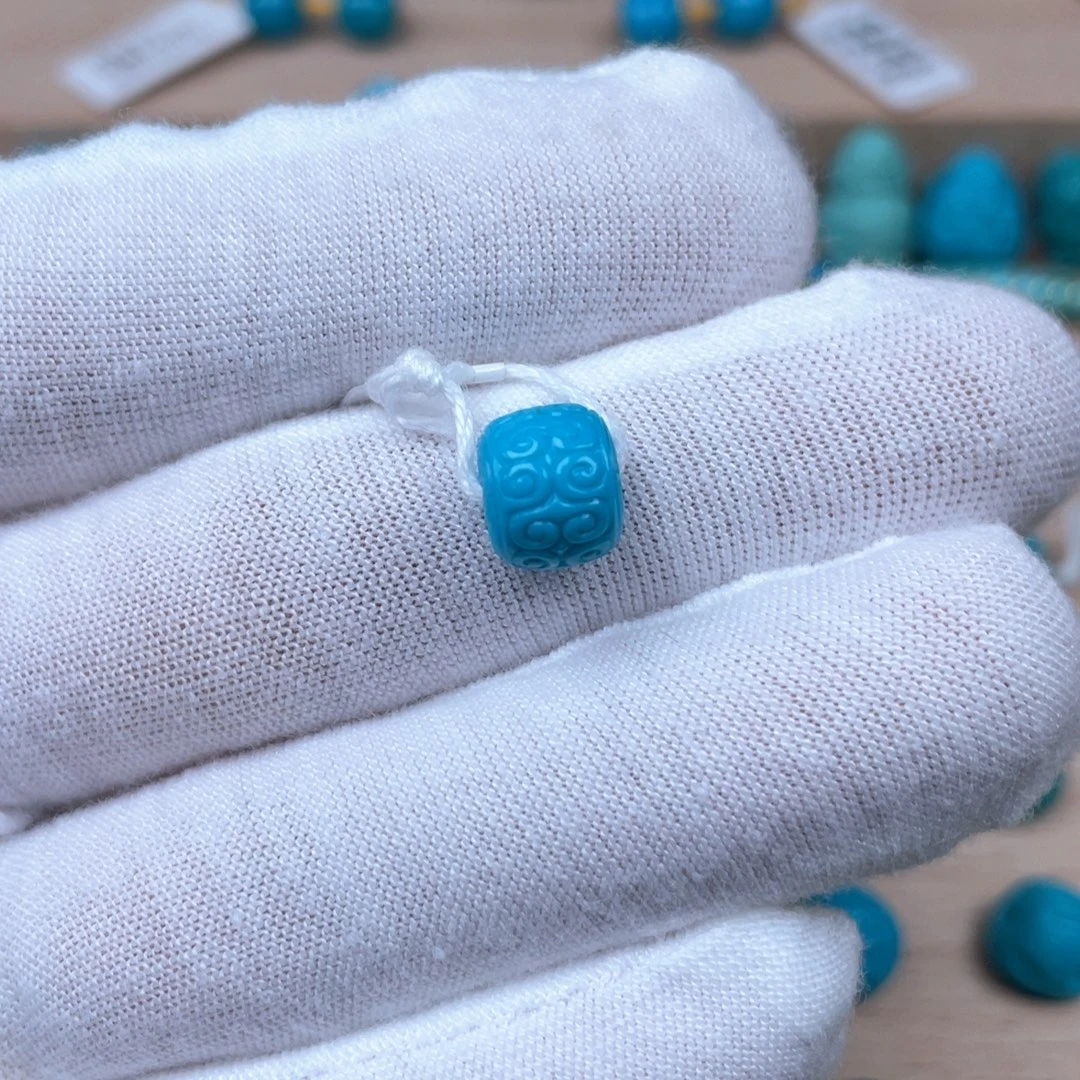 绿松石未镶嵌挂件9✖️7.5mm