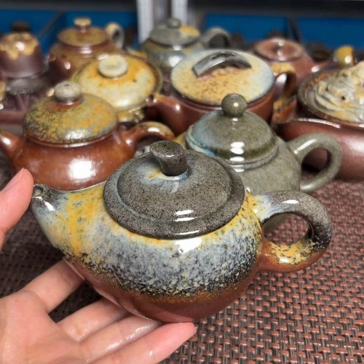 茶杯紫砂小烟抖壶180