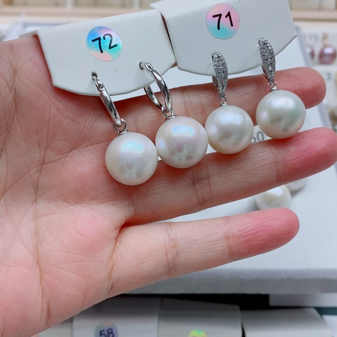 l***贝银S925镶嵌颈饰淡水珍珠