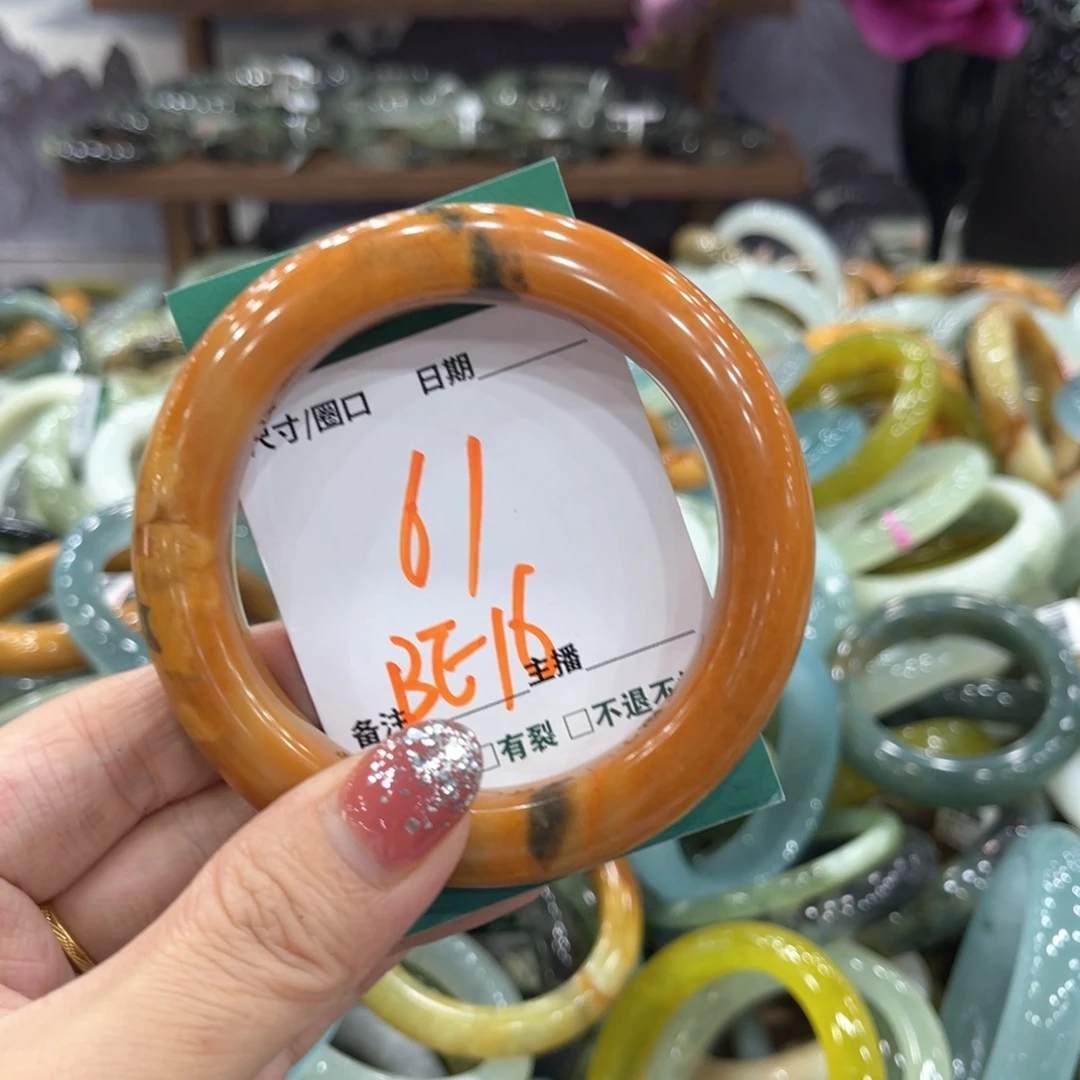 未镶嵌蛇纹石玉手镯手镯