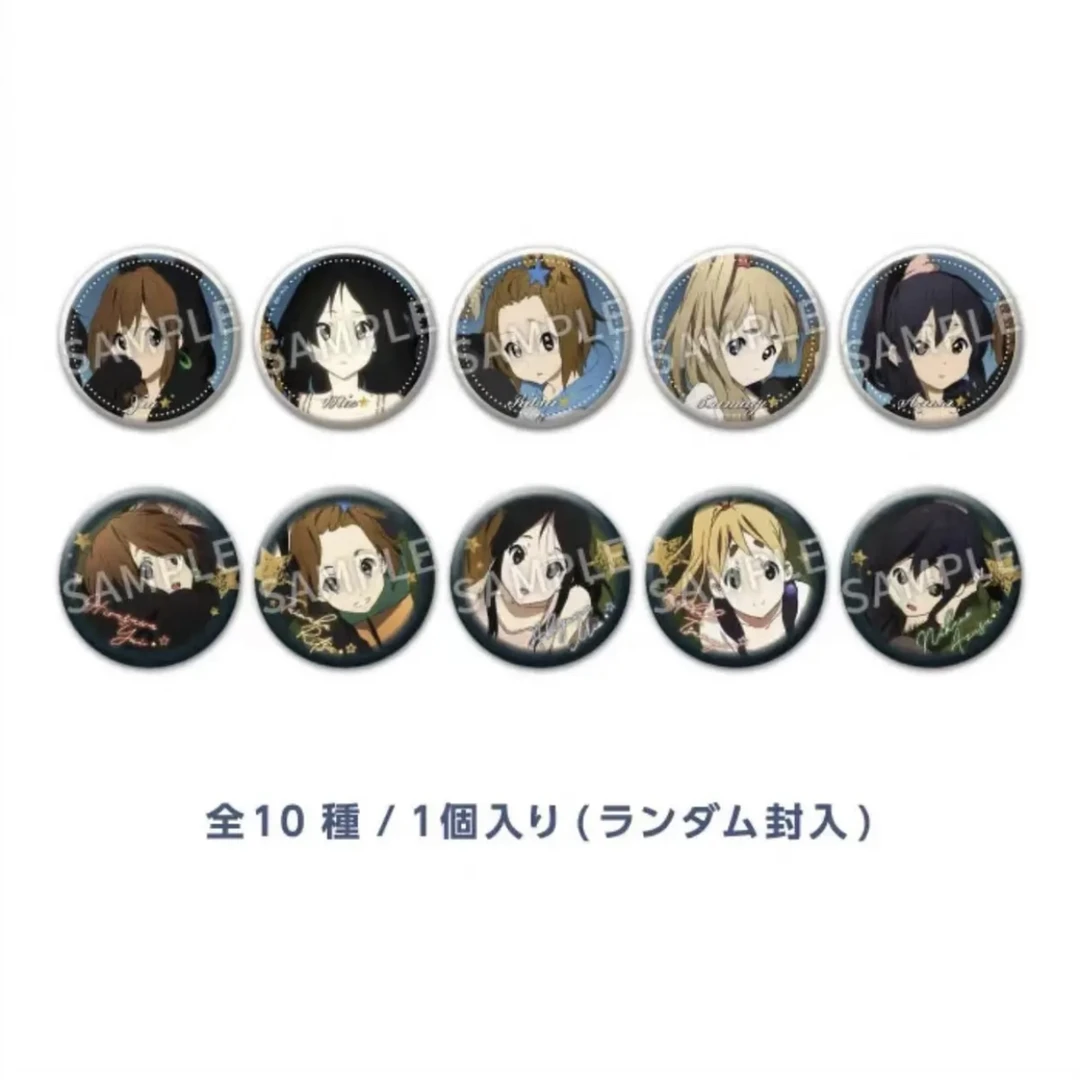 【三猫】K-ON！轻音十五周年徽章吧唧京阿尼日谷盲抽代拆正版