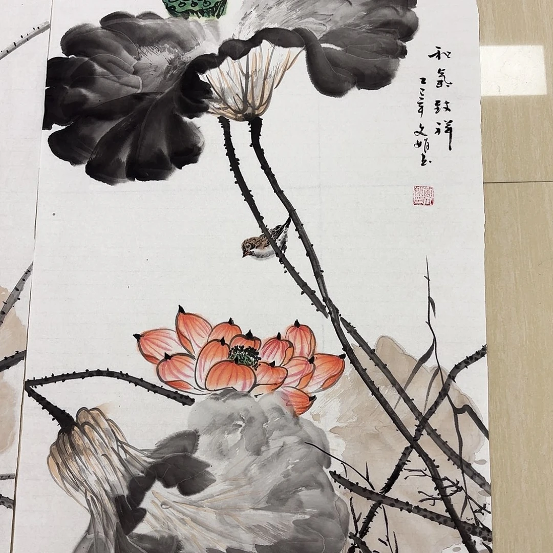 国画国画作品集一个由一
