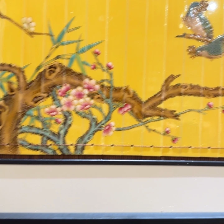 常***往瓷片陶瓷艺术 陶瓷书法绘画