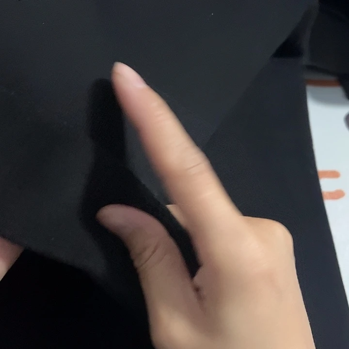 黑色奥粒绒1.8×2米长带螺纹