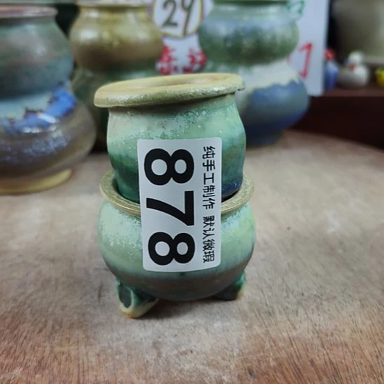 景德镇手工高温陶瓷：小号拇指两个