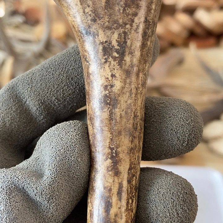 兴***旺大叶紫檀（黑酸枝木类）手把件