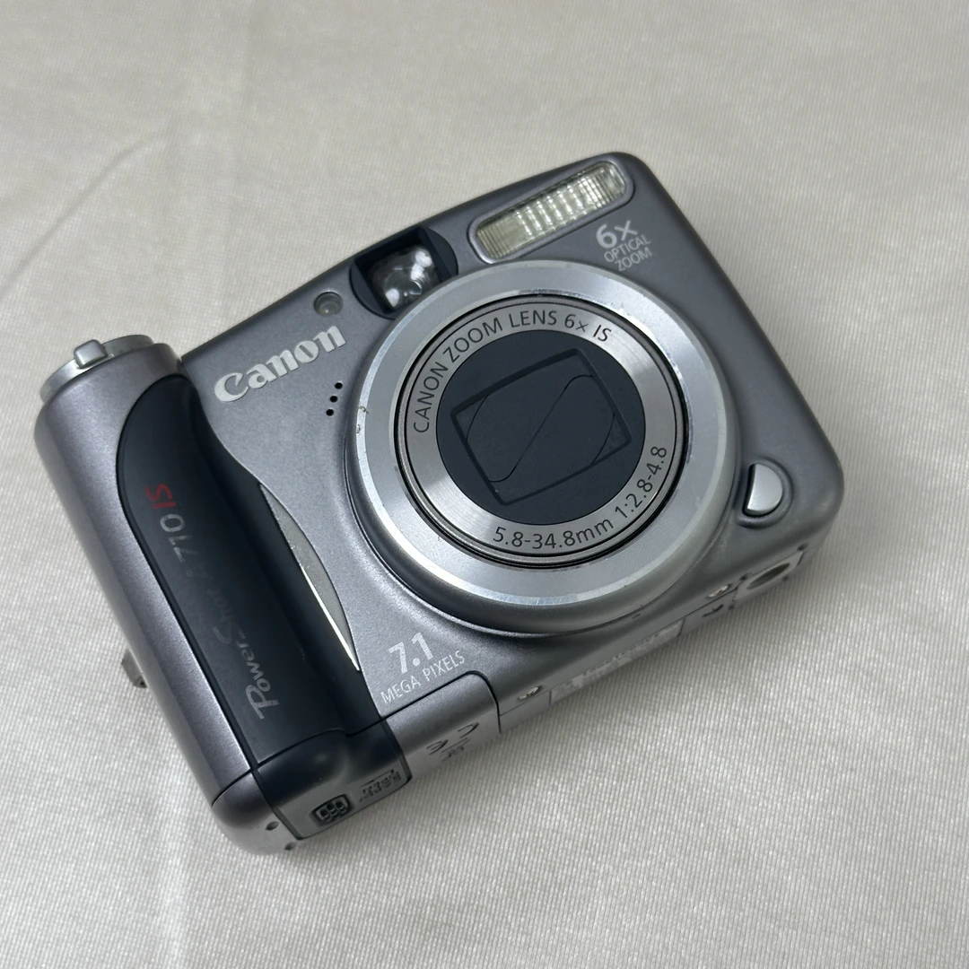 9新 Canon/佳能 佳能A710is CCD数码相机  屏贴膜 镜头微灰