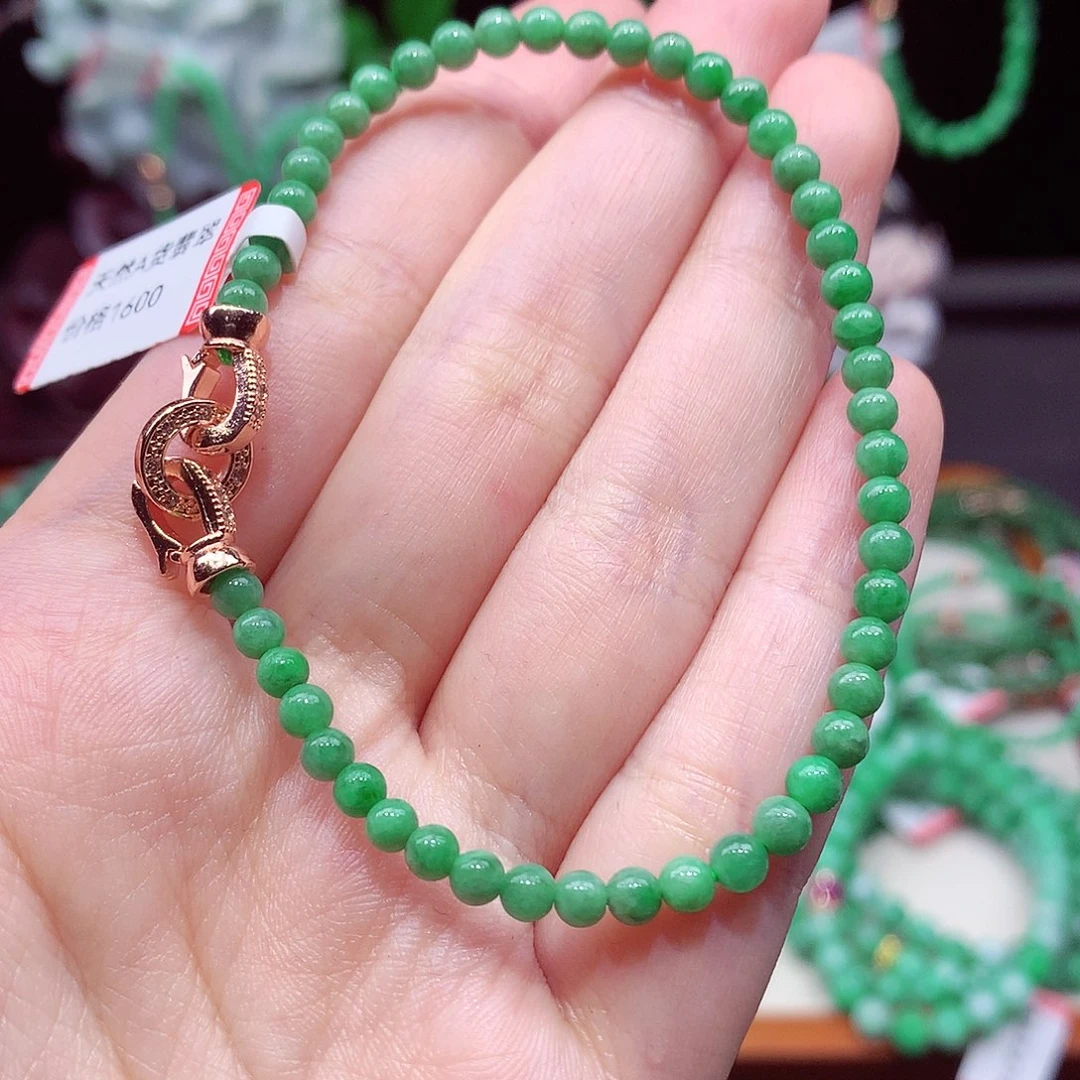 翡翠未镶嵌手链翡翠