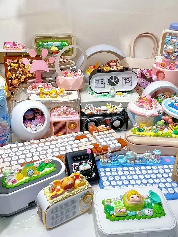 正版萌粒奶油胶DIY创意潮玩