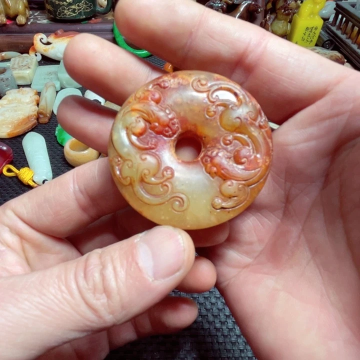 滴血莲花菩提吊坠