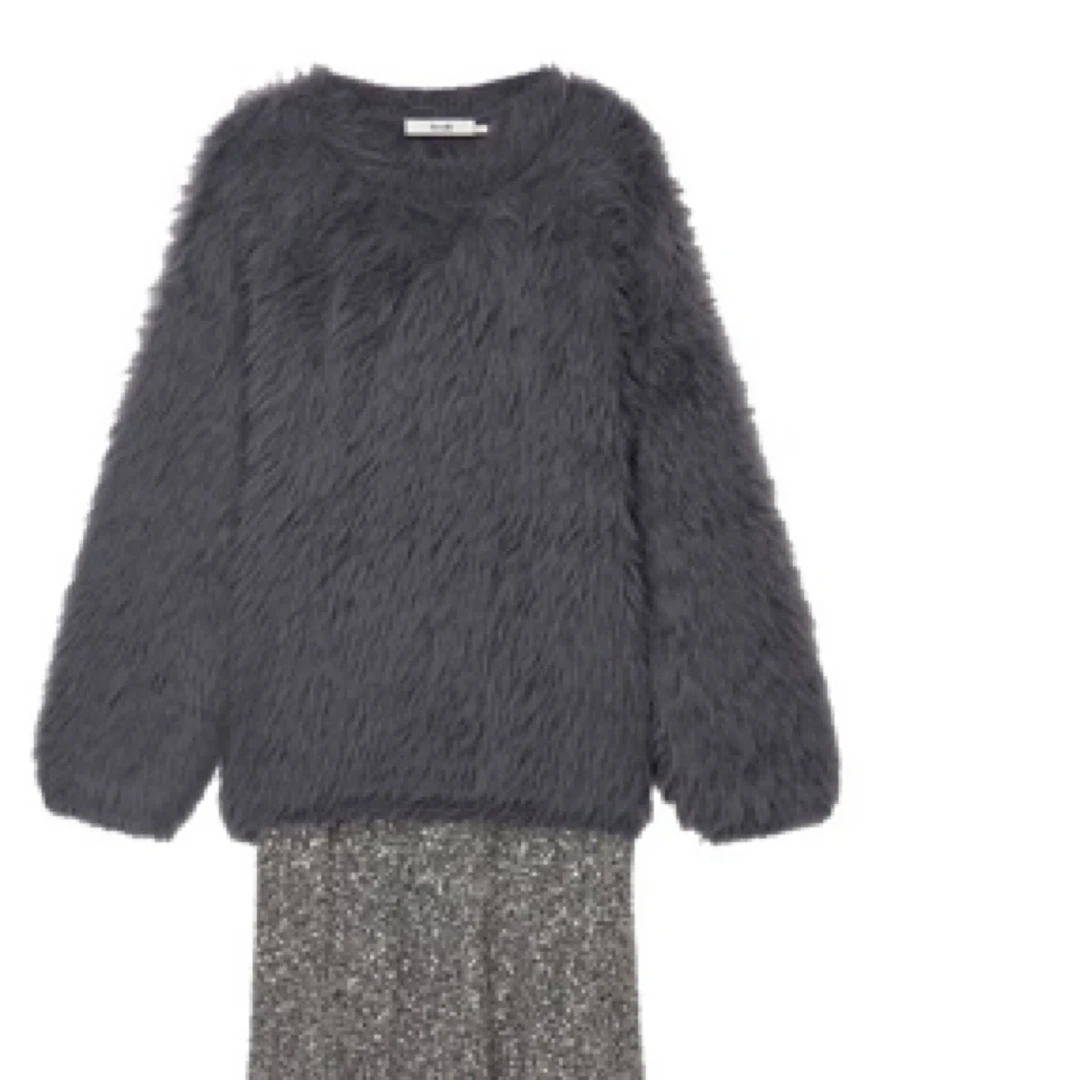 《头头女装》毛毛上衣厚款韩系慵懒长袖