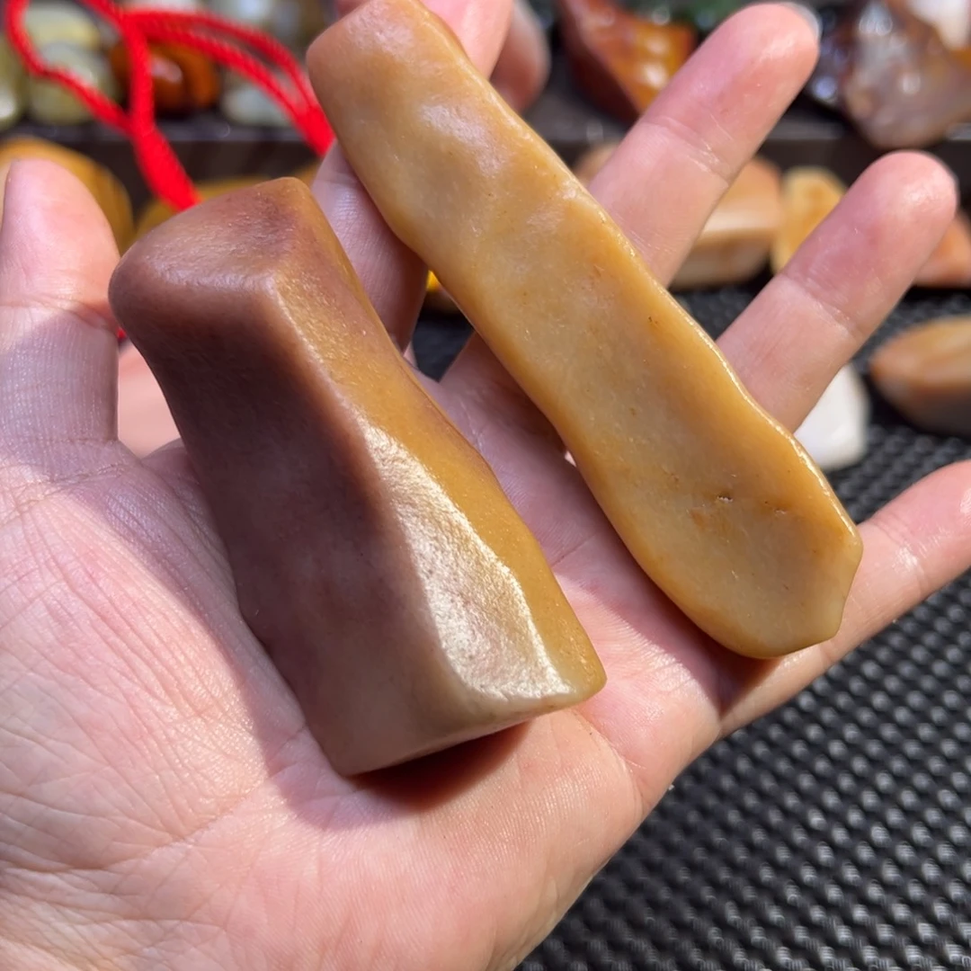 h*i静辉品石金丝玉原石