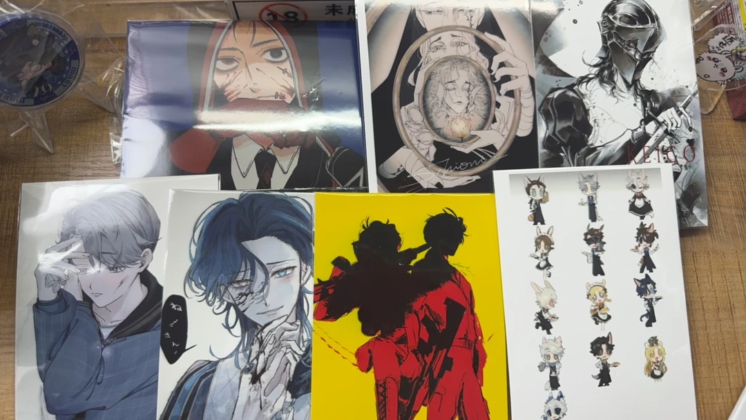 日谷 第五人格 东京便利店相卡 二创同人卡片 盲袋