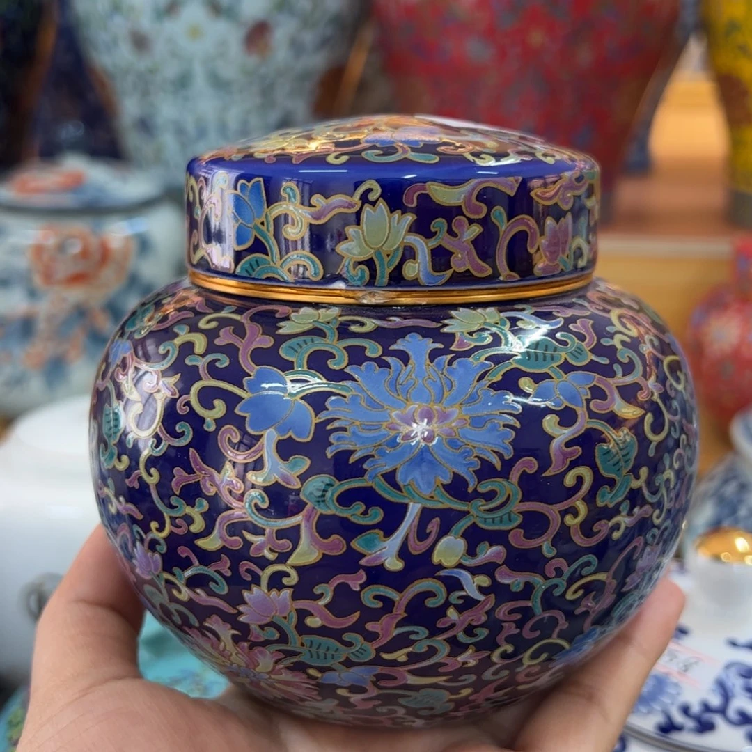 高端定制陶瓷茶叶罐