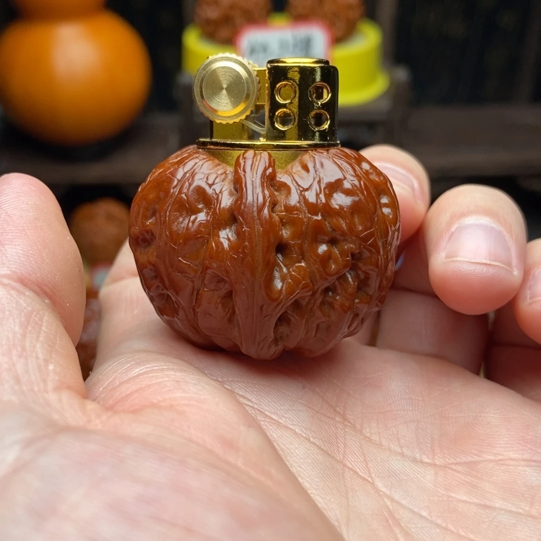 吊坠文玩核桃41元宝手把件