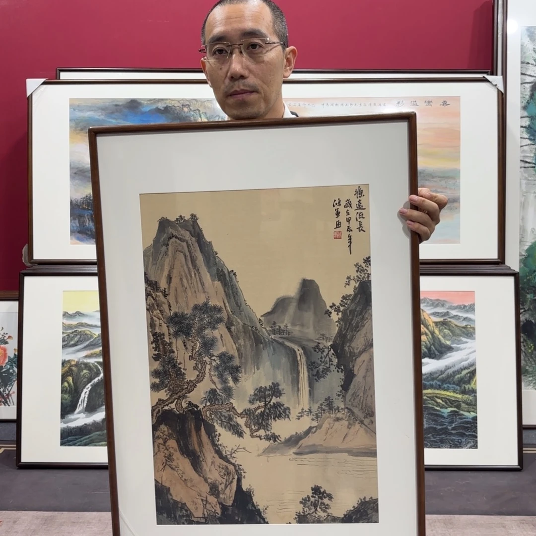 国画手绘作品90/60