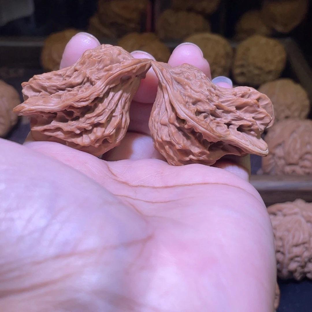 文玩核桃把件小鸟