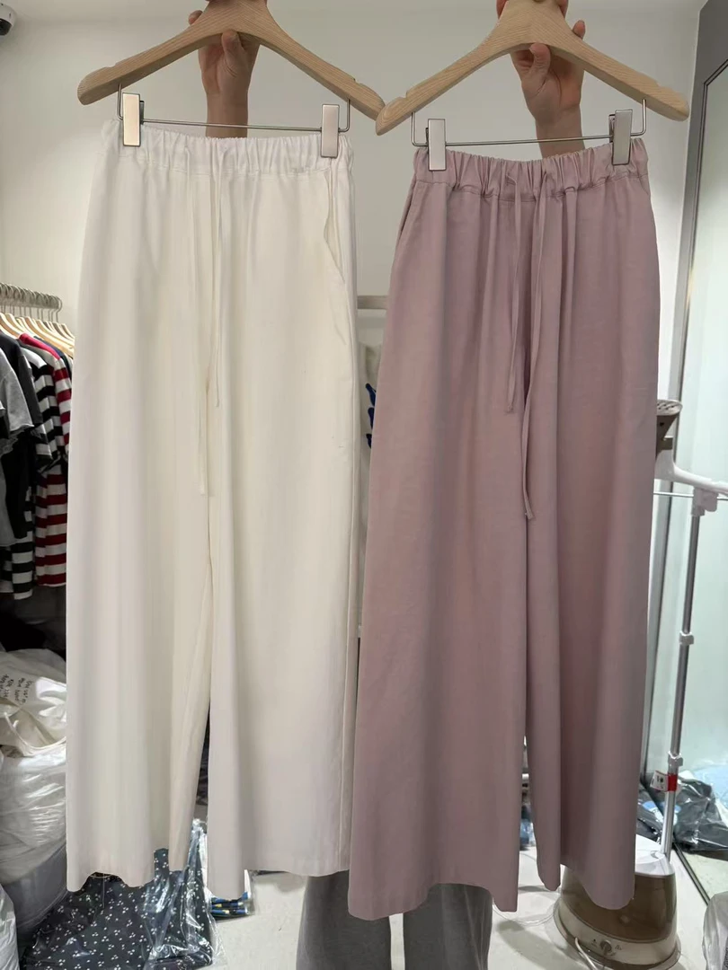 【毛毛家】韩国东大门正品休闲布裤～NO退换～