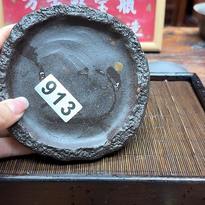 纯手工制作粗陶茶具