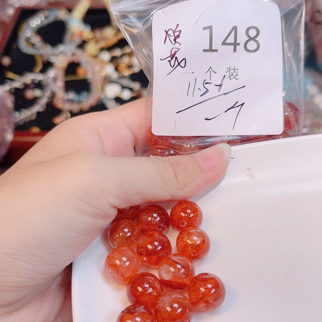 水晶珠宝半成品未镶嵌148 。