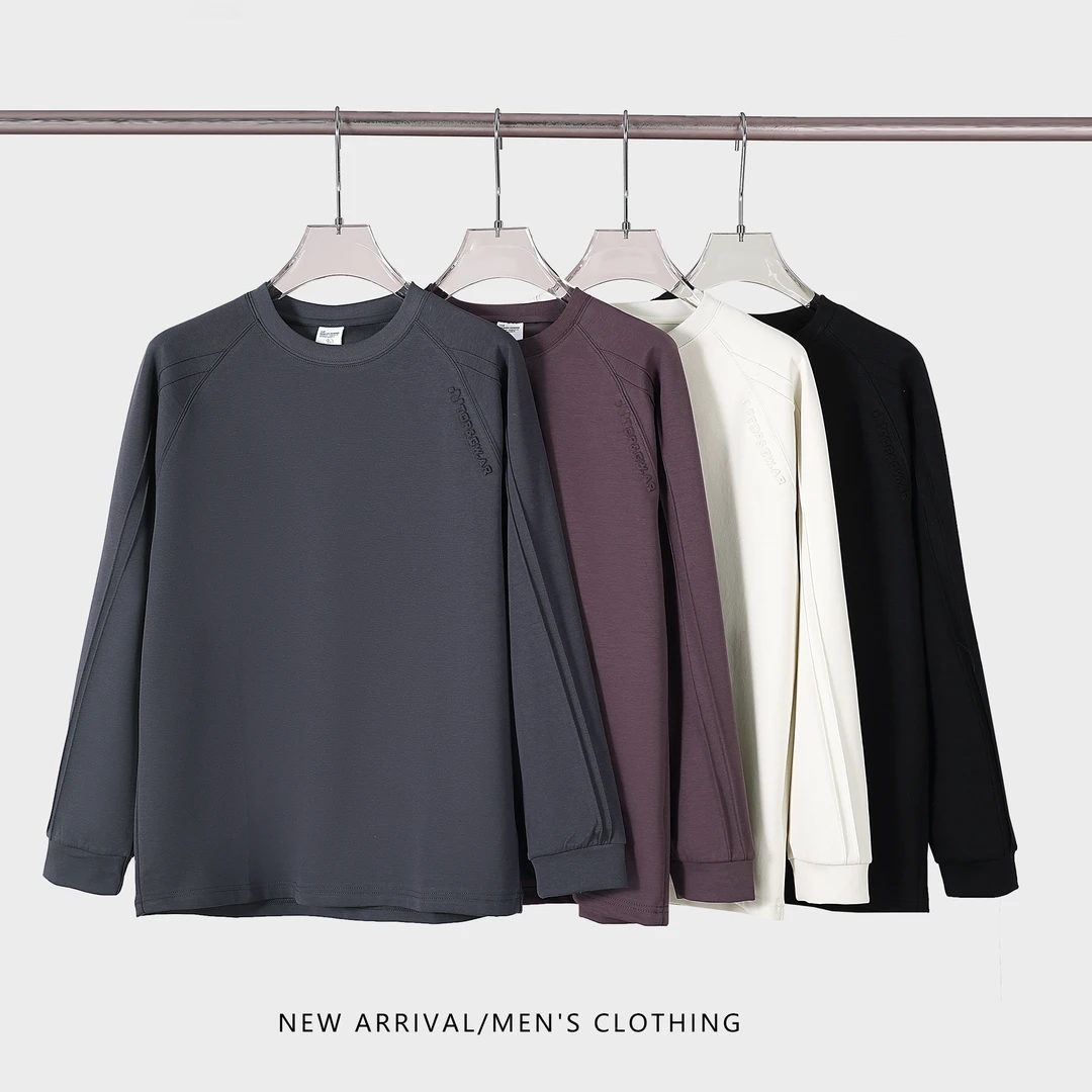 【青青男装】男款卫衣新春季爆款重磅钢印户外运动休闲长袖Z2577-2