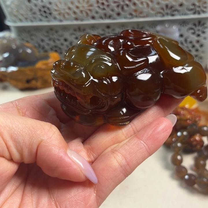 玛瑙/玉髓未镶嵌吊坠(不含链)