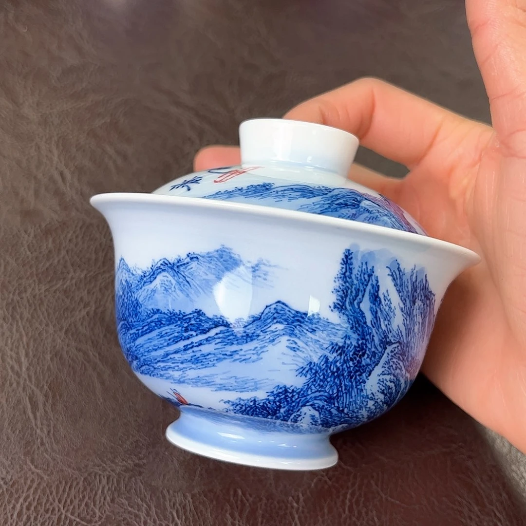 杯手绘高温瓷器瓷器