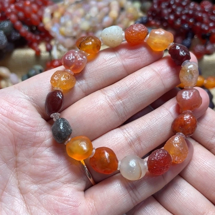 玛瑙/玉髓合金手链