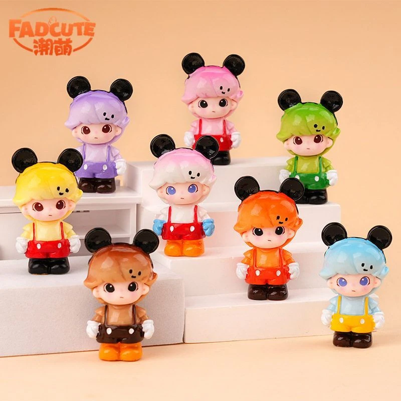 盲盒创意Dimo米老鼠小潮玩车内装饰品摆件六一儿童节小礼品礼物