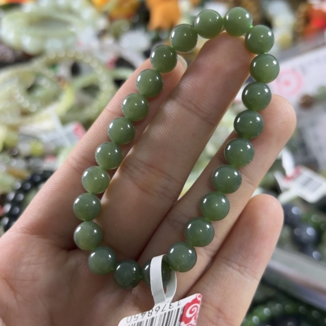 和田玉未镶嵌手链107