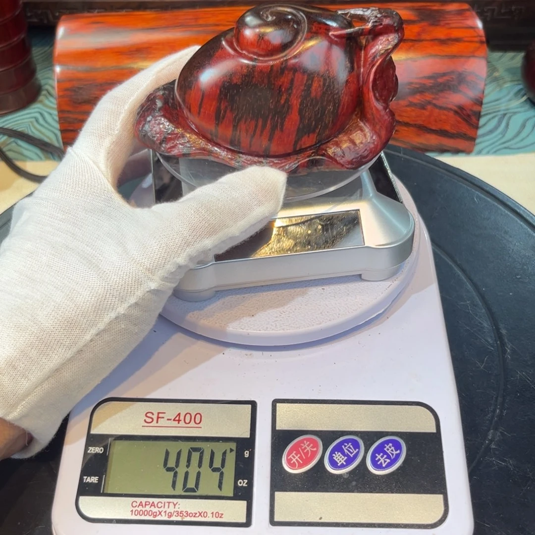 印度小叶紫檀手把件