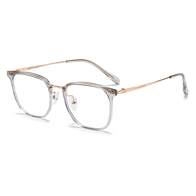 网红新款素颜蓝光近视眼镜框老花镜时尚超轻潮流茶色光学配眼镜