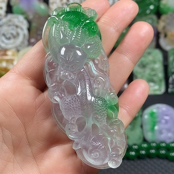 吊坠紫金钵盂菩提