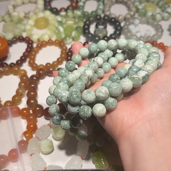 X***.未镶嵌蛇纹石玉手串
