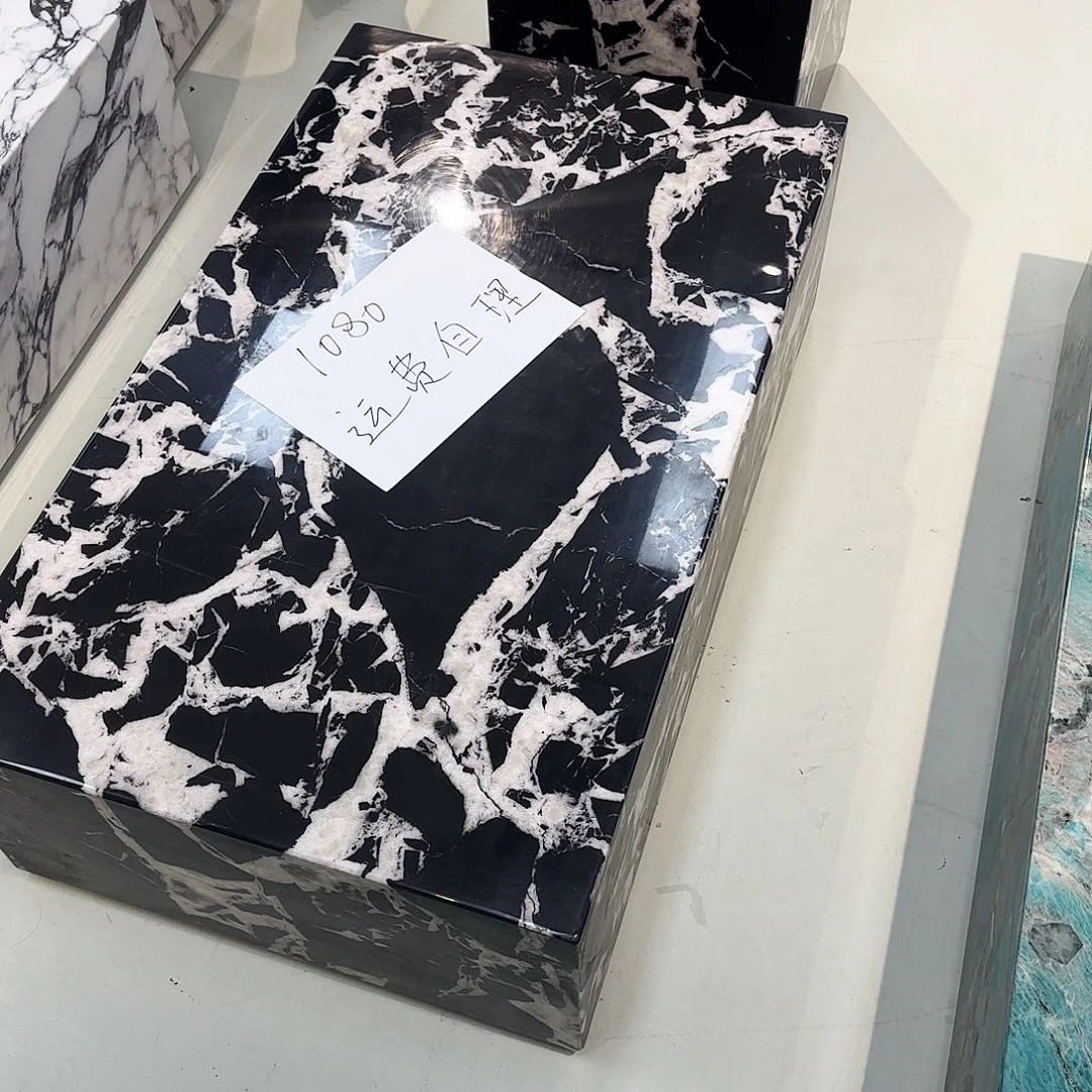 大理石大理石宝格丽黑落地款 运费自理