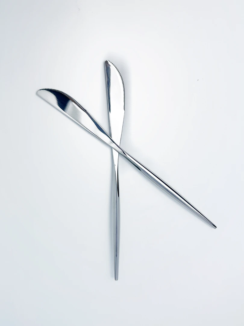 【清库存】不锈钢西餐牛排刀实心手柄葡萄牙刀J05