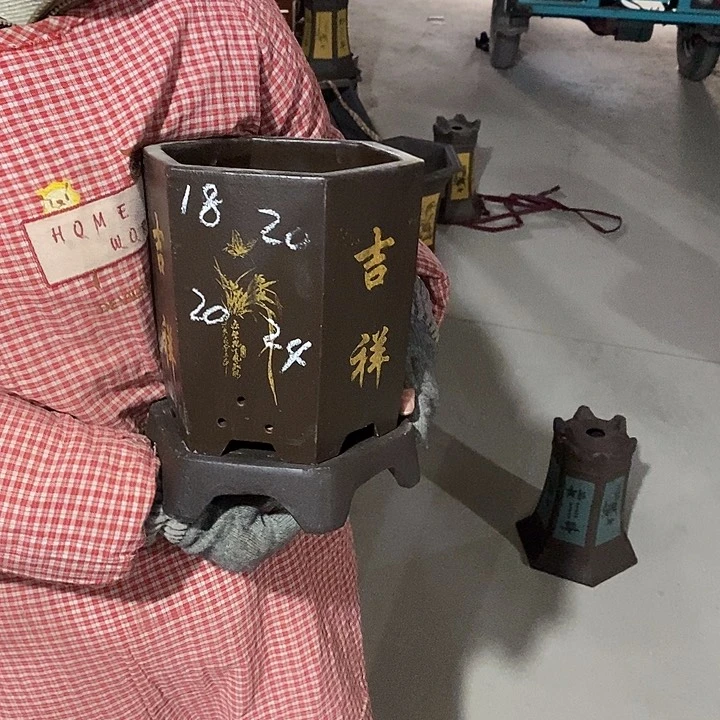 紫砂花盆紫砂花盆