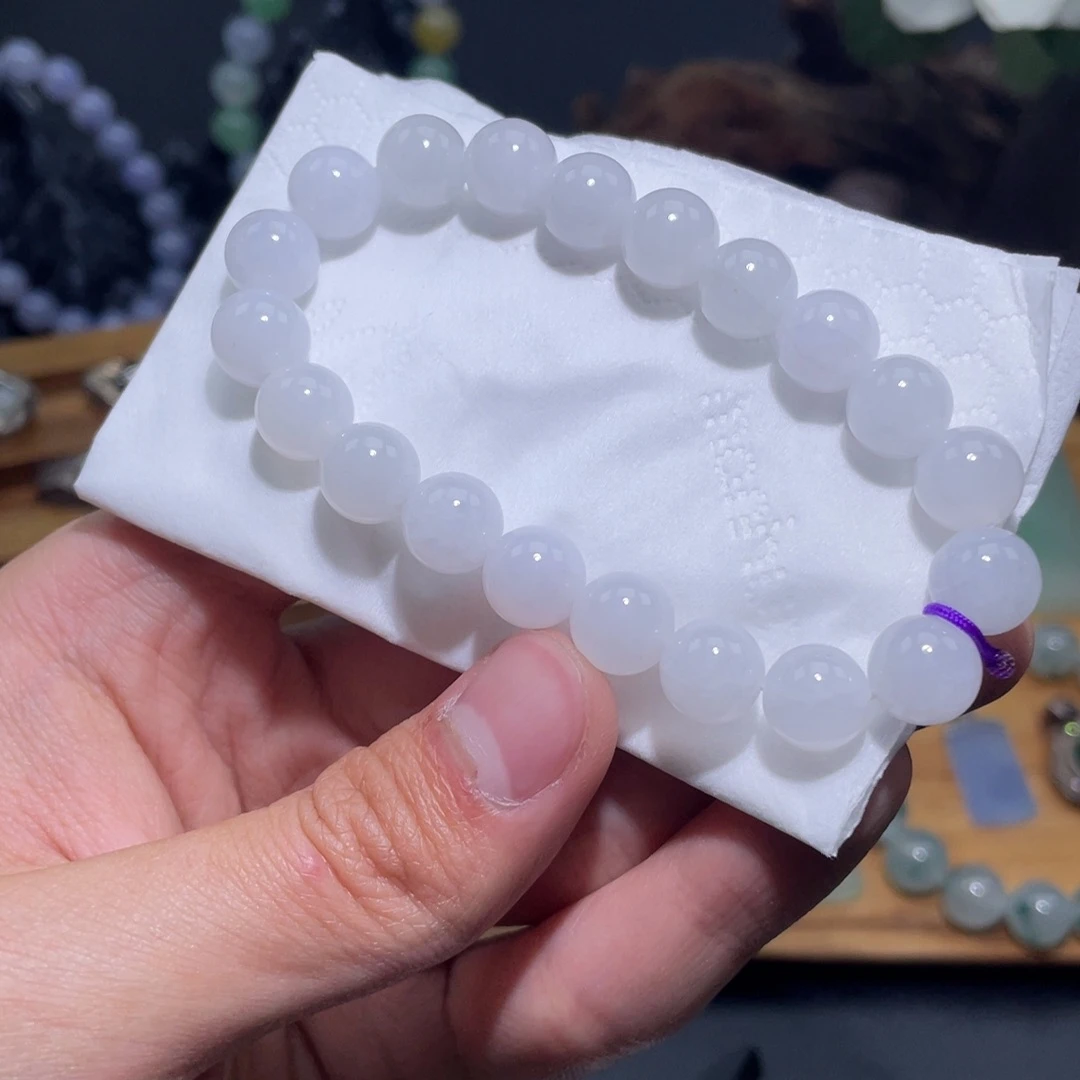 定制翡翠未镶嵌手串