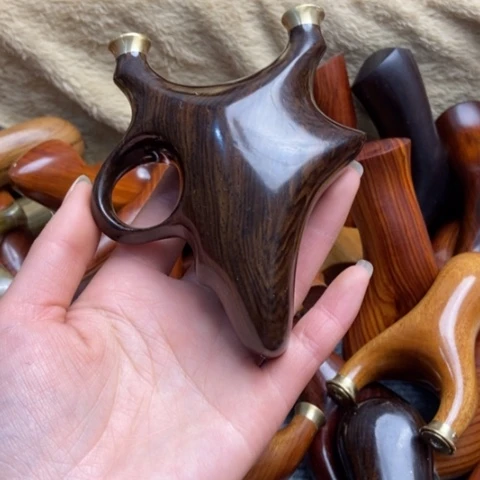 大果紫檀（缅甸花梨）快压黑左雀