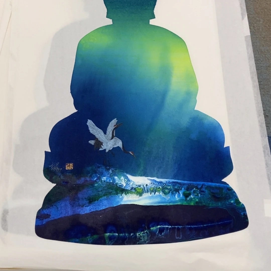 龙***爷国画墨鱼精品墨鱼精品11付