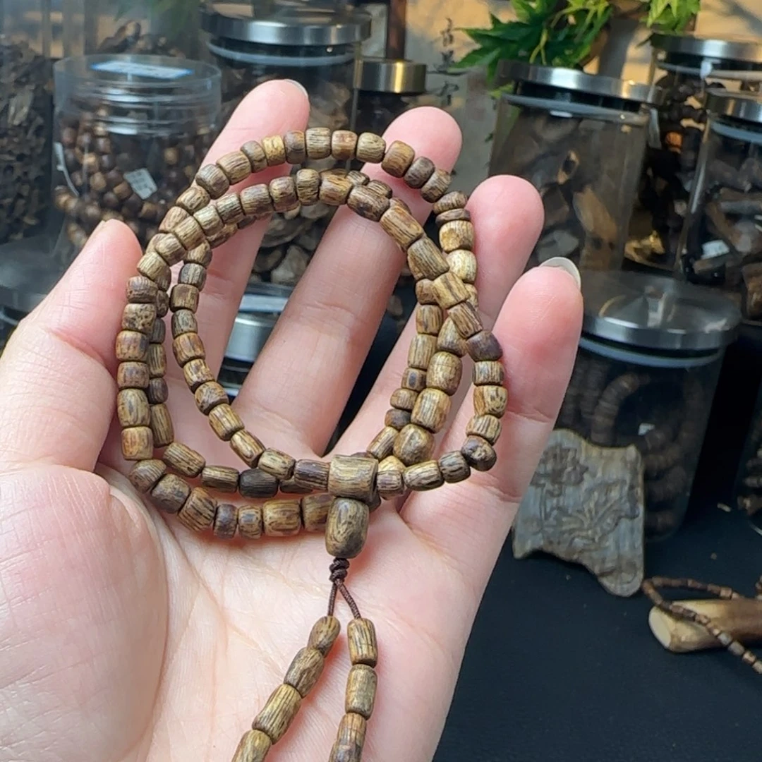 沉香沉香碎屑奇楠淳化老料随型多圈7+