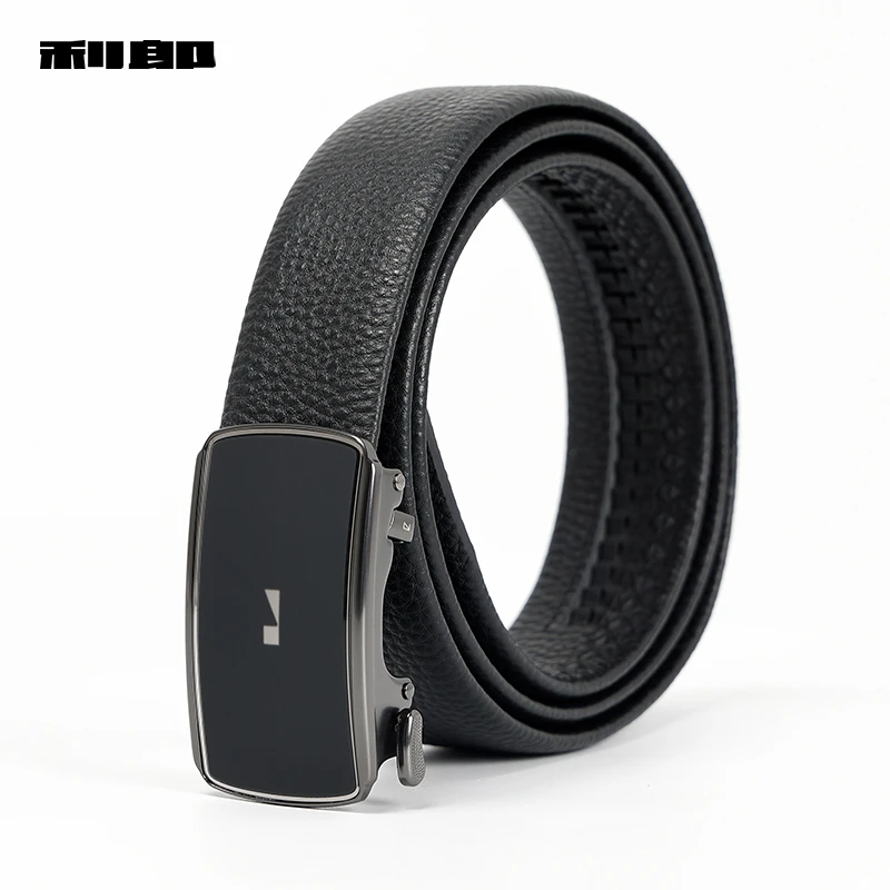 【头层牛皮】利郎皮带男士真皮腰带2024新款商务休闲款自动扣皮带
