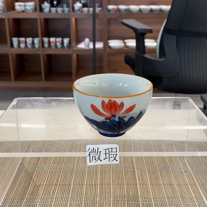 釉下老陶泥手工绘制