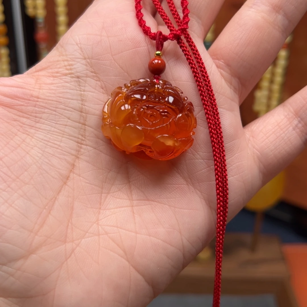 蜜蜡未镶嵌吊坠(不含链)