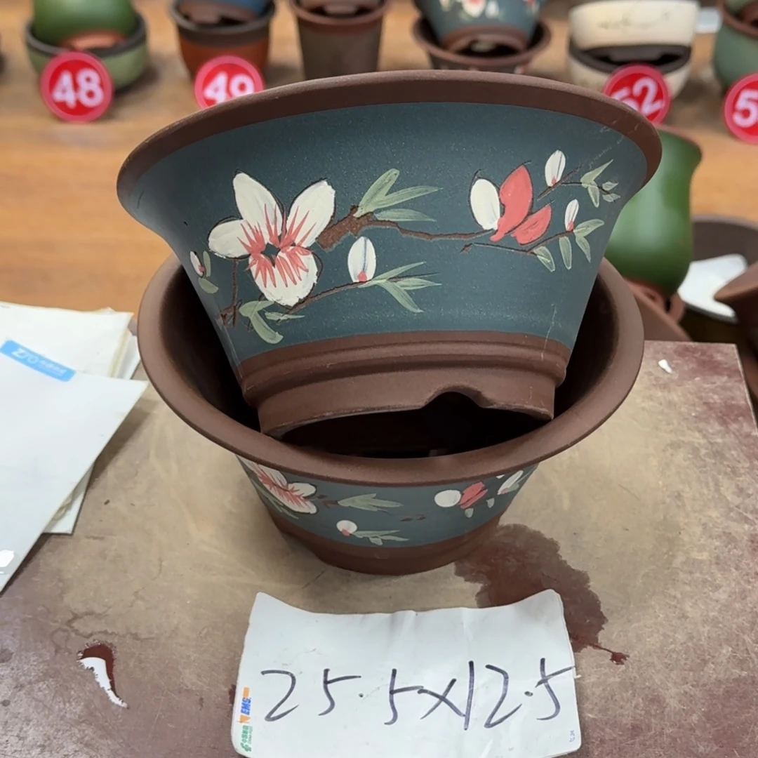 紫砂花盆破损包赔