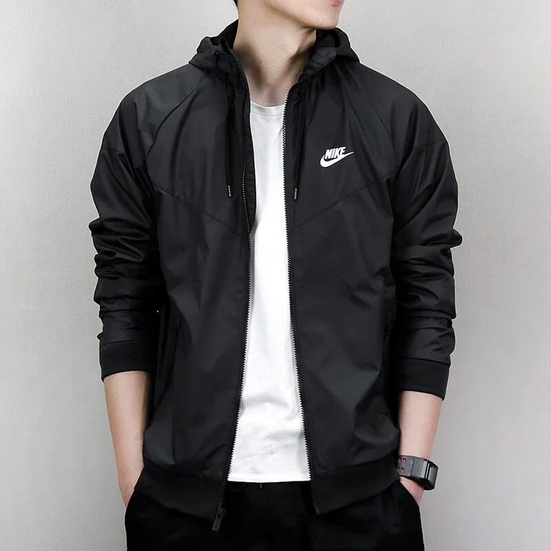 NIKE/耐克外套男上衣 25夏季新款运动服休闲跑步快干防风梭织夹克