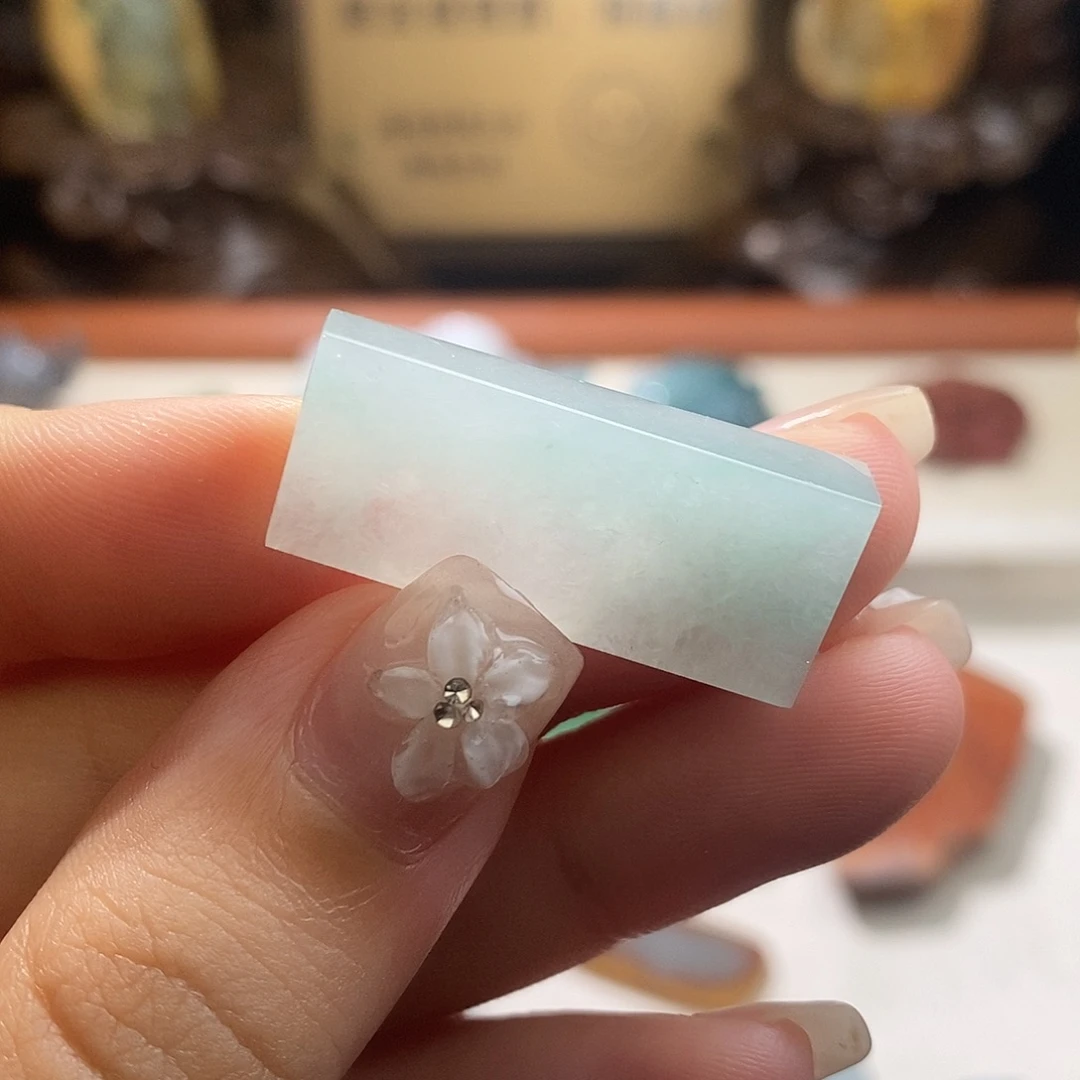 定制翡翠未镶嵌无事牌