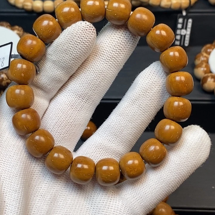 紫金鼠手串好*鱼毕业实心老型尺寸12+