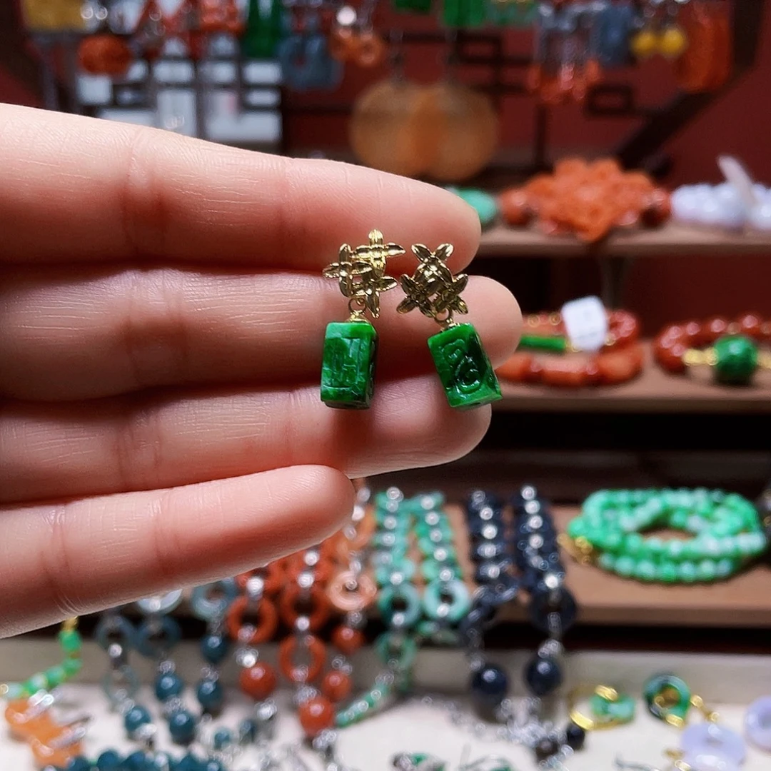 翡翠未镶嵌手链饰品