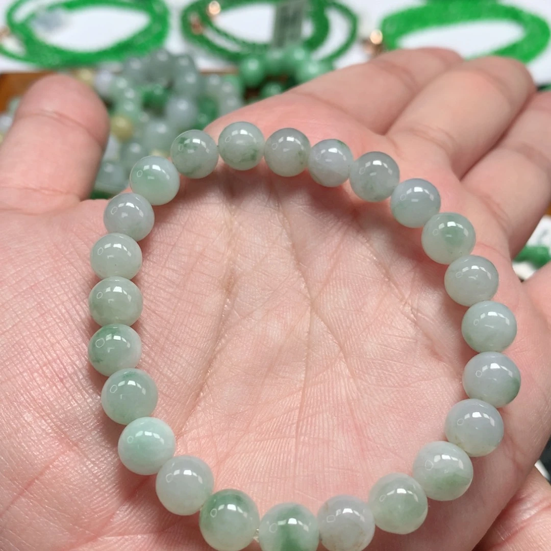 未镶嵌手链翡翠翡翠